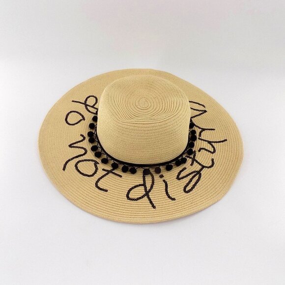 August Hat Company Wide Brim Floppy UPF 50+ Sun Protection Summer Beachy Beach - Picture 6 of 7